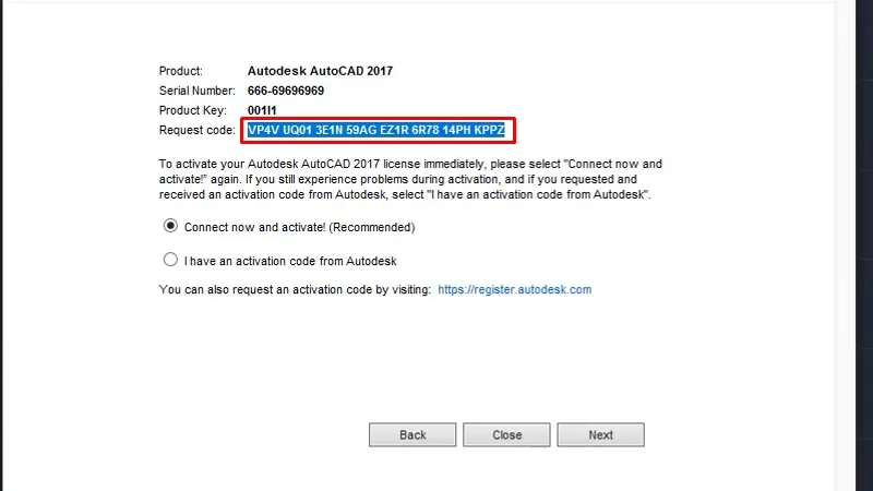 Copy Request code như hình